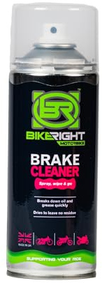 Bike Right Motorbike Brake Cleaner 400ml - BIRIMB4005