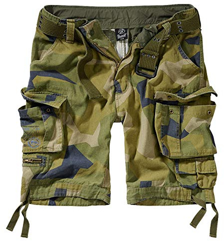 Brandit Savage Vintage Gladiator Short Swedish Camo 6XL