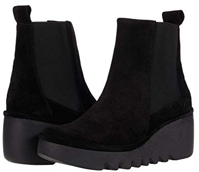 Fly London P501233000 BAGU233FLY Stivale alla Moda Donna, Nero, 38 EU