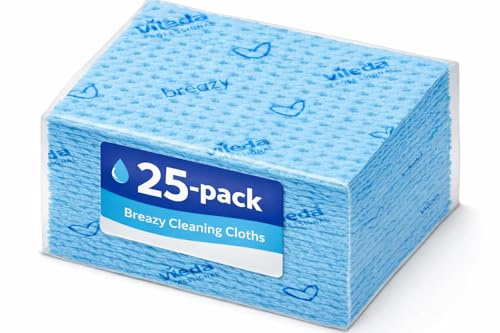 Vileda Professional Breazy Mikrofasertuch, Blau