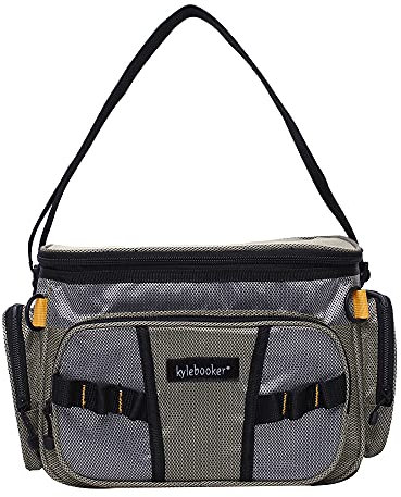 Kylebooker Kleine Aufbewahrungstasche für Angelzubehör, Grün