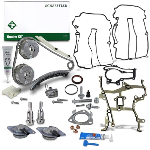 INA 560 0002 10 Kit catena distribuzione con guarnizioni con ruote dentate con bulloni/viti idraulico idraulico