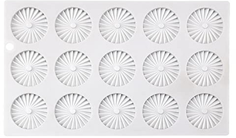 VALINK Stampi da forno 3D per dessert, stencil in silicone per cottura, decorazione torte, mousse, gelatina, muffin