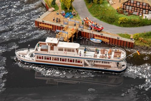FALLER 131009 - Passagierschiff - Spur: H0 - Häuser & Bauwerke für Modelleisenbahnen - Maßstab: 1:87