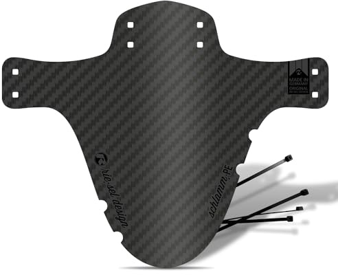 Riesel Design Schutzblech MTB | Mudguard Schlamm:PE | Trail & Enduro Fahrrad Schutzblech | 20–29 Zoll | inkl. Kabelbinder | Made in Germany