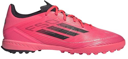 adidas Kids F50 League Junior Astro Turf Football Boots TRB/Arbl/Plat 3.5 UK Child
