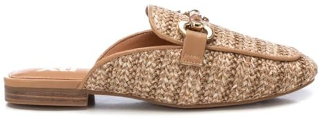 XTI - Mocasín Destalonado Mujer Taupe - Calzado Cómodo y Versátil - Moda Casual - Modelo 14380302 (Talla 38)