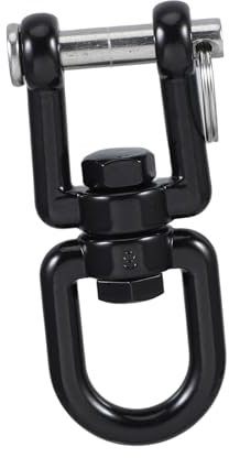 INOOMP Gancio Girevole in Acciaio Inossidabile Per Impieghi Gravosi Staffa Per Altalena e Sedia Amaca Cuscinetti a Sfera Per Rotazione Regolare Gancio Doppio Occhiello Compatibile Con Cor