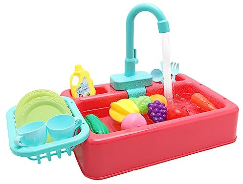 Dish Wash Toy Kitchen Toy Sink Toy PlayHouse Toy Dishwasher Playing Toy With Running Water Role-playing Toy