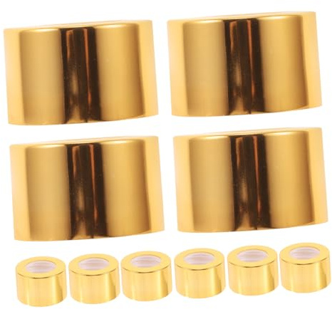 OKUMEYR 10pcs Refillable Reed Diffuser Caps Thread Bottle Closure Replacements for Essential Oil and Reagent Bottles DIY Empty Diffuser Jar Lids for Home Aromatherapy