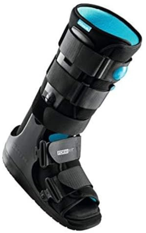 Ossur Formfit Walker Boot with Air - Medical Grade Immobilization for Strains, Sprains & Stable Fractures | Pneumatic Technology to Reduce Pain & Swelling | Breathable Material (High Top, X-Small)