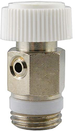 Ablass- und Entlüftungsventile ohne Tülle, PN 10 (G 1/8 - mit drehbarem Entleerungsstutzen)