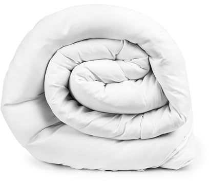 KGS Trapunta invernale Promo Biancheria – Piumino caldo morbido morbido al tatto, 400 GSM, antibatterico – per letto matrimoniale, 220 x 240 cm