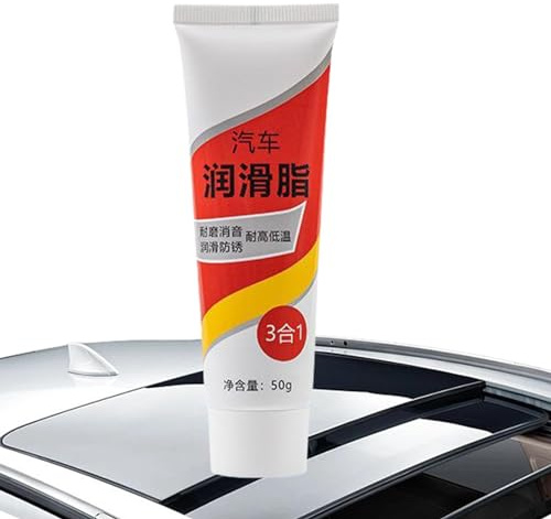 Lubrificante per serrature, Lubrificante per binari del finestrino auto - Spray in silicone per finestre per ridurre il rumore - Lubrificante ammorbidente per cinghie di tenuta in gomma