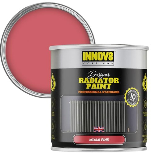 INNOV8 COATINGS RADIATOR PAINT - 750 ml - Satin - Fast Dry (Miami Pink)