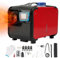 Fesuda Luft Dieselheizung Standheizung 12V 8KW, All-in-one Diesel Lufterhitzer Dieselheizung mit LCD-Display & Fernbedienung, Luftheizung Air Diesel für Wohnmobil, Garage, Autoanhänger, LKW, Boot