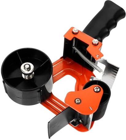 TOBBOMEY Handheld Packing Tape Dispenser Cutter 60mm Wide Tape Cutter for Shipping Sealing and Packaging Tasks