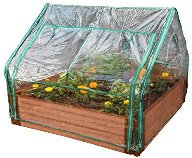 Frame It All Greenhouse, 4-Feet by 4-Feet by 36-Inch