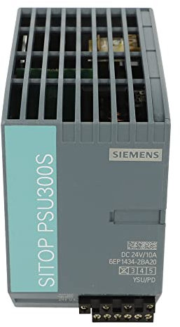 6EP1434-2BA20 | SITOP PSU300S 24V/10A STABILIZED POWER SUPPLY INPUT: 3 400-500VAC OUTPUT: 24V/10A DC