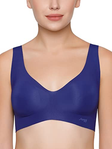 Sloggi Damen Zero Feel Bralette EX Bustier, Blue Ink, XS