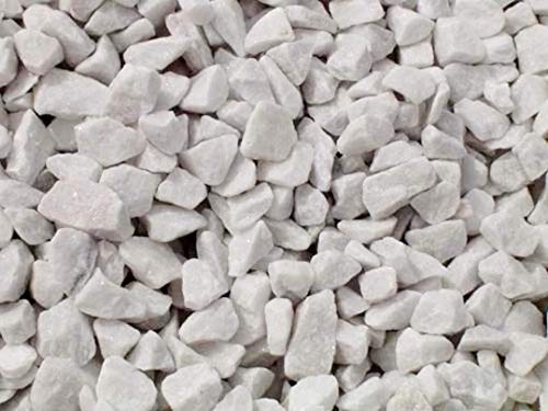 Piedra Grava Blanca (99%) Blanco Natural (20kg)
