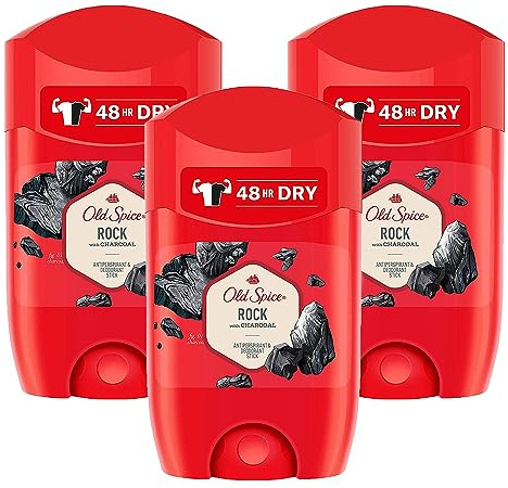 3 x Gamla Spice Rock antiperspirant deodorant stick 50 ml minskar svett
