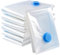 Vacuum Storage Bags for Clothes - 6 Pack 100 X 80cm Extra Large Reusable Clothes Storage Bags Vacuum Sealer Bags with Double Zip Seal Travel Space Saver Bags for Duvets, Bedding, Quilts, Pillows