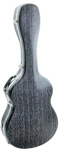Rapsody - Estuche guitarra clásica ABS Rapsody Armonia Striped black Negro rayas - ACEGCRADUNELI