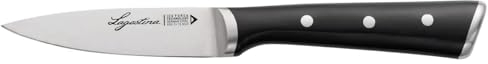 Lagostina Iceforce, Coltello Spelucchino 9 cm in Accaio Inox con Lama Raffreddata, Coltello da Cucina Ideale per Pelare e Tagliare Ogni Tipo di Ingrediente, Resistente alla Corrosione