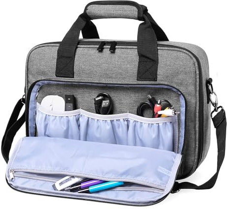 Beamer Tasche Eva Tragbar Projektor Tasche Für Transport Und Aufbewahrung Projektortasche Gehäuse Stoßfest Projektor Tragetasche Mit Schultergurt Beamer Tragetasche Schutzhülle Für Videoprojektoren