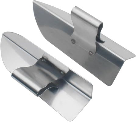 FDXGYH Drywall Corner Tool Kit Stainless Steel External and Internal Corner Trowel for Plasterboard 90 Degree Angle Wall Corner Sheetrock Spatula Silver