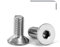 Tunejoy Viti a Testa Svasata M4 x 10 mm Vite a testa svasata Brugola Bulloni in Acciaio Inox A2 V2A Viti a Testa Piatta Norma DIN 7991 con Chiavi a Esagono Filettatura Completa 20 pezzi