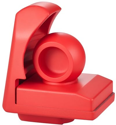 VEVOR Släpvagnslås, kompatibel med 1–7/8 tum, 2 tum, 2–5/16 tums kopplingar, stöldsäkert kullås med 3 nycklar, lämplig för husbilar, båtar, släpvagnar, röd
