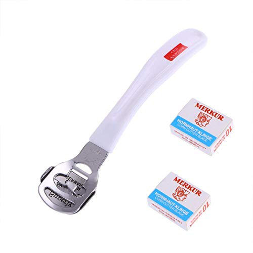 ROSENICE Coupe Cors Râpe à Pied Pédicure avec 20 Lames