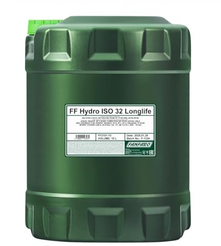 1 X 10L fanfaro Hydro ISO 32 idraulici/DIN 51524 HLP