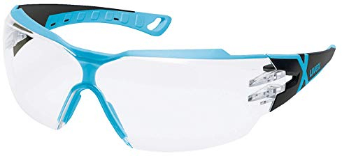 Uvex Pheos CX2 Retail Schutzbrille - Suprav. Excellence - Transp./Schwarz-Blau
