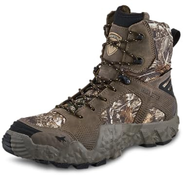 Irish Setter, VaprTrek, Men’s, 8, Waterproof, Hunting Boot, Realtree Edge, 6.5 D (Medium)