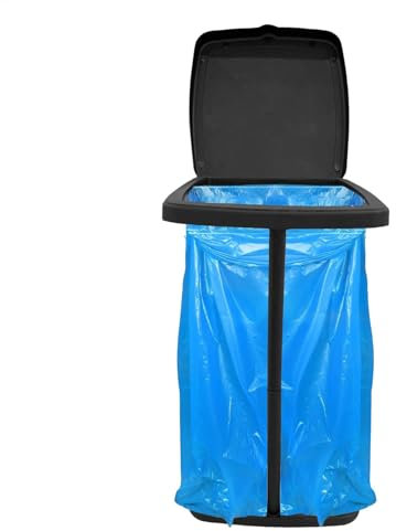 Waste Bag Holder - Trash Bag Holder | Refuse Sack Bin Liner Holder | Adjustable Waste Disposal Stand | Bin Bag Stand | Rubbish Bin Stand | Garbage Bag Holder | Waste Storage Frame For Room Yard