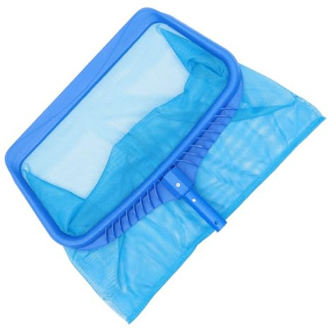 Toddmomy Swimming Pool Skimmer Net with Fine Mesh for Debris Removal Heavy Duty Leaf Rake Cleaning Tool for Pools Fish Ponds and Aquariums