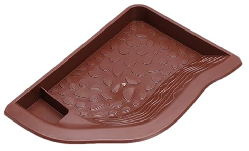 Ranley Reptiles Cuenco de Agua - Reptiles Bañadores | Gran Piscina Paisajística Para Serpientes Acuario Tortugas Escaladas,Tortuga