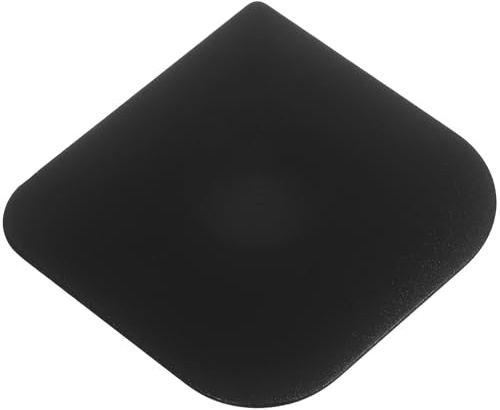 DEARMAMY Grattoir à Poêles Cuisine Noir Petit Format, Outil de Nettoyage Réutilisable Antiadhésif pour Casseroles et Poêles en Fonte, Racloir Multifonction pour Pâtisserie et Cuisson