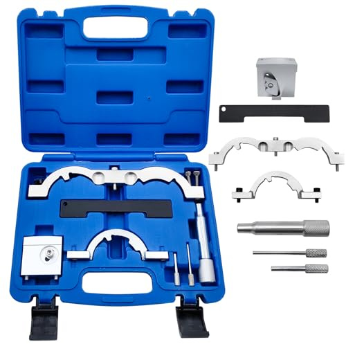 BOVIEER Attrezzi per la Regolazione del Motore, Attrezzi per Il Blocco dell’Albero a camme compatibili con Chevrolet Opel Vauxhall 1.2, 1.4, sostituisce OEM EN-49977-100, EN-49977-200, EN-499-78