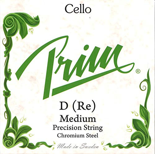 Prim Cello-Saiten Medium D Chromstahl