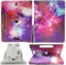 7inch Tablet Case - Universal PU Leather Stand Folio Case Cover for All 6,6.8,7 Tablets, Fit for Kindle eReaders Fire Tablet- Kobo/Voyaga/Lenovo/Sony E-Book/iPad Mini 5 4 3 2 1 (Rainbow)