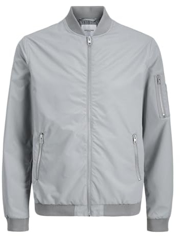 JACK & JONES Cazadora para Hombre, Ultimate Grey, M