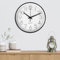 Gentpovth 8 Zoll 20 cm Wanduh, Ohne Tickgeräusche Wanduhr, mit starrem und umweltfreundlichem Rahmen, klassisch und modern DekorativeWanduhr, für Schule, Zuhause, Wanddekoration (Weiß)…