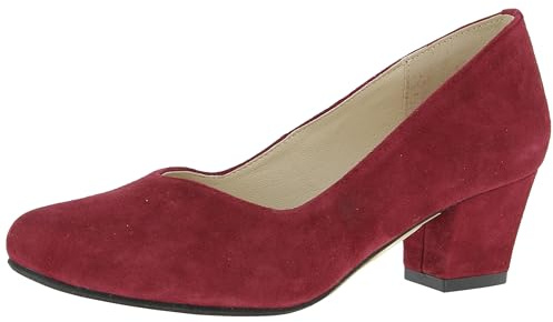 Hirschkogel Damen Trachten Pumps, Burgund, 39 EU