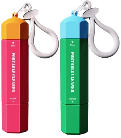 2Pcs Stylo Détachant, Nettoyeur Instantané Sans Rinçage 15ml, Double Bille Stylo Détachant Pour Linge, Élimine Taches De Graisse & Nourriture, Sauve Vêtements Sangs Vin, Pour Les Urgences De Voyage