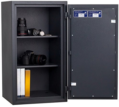Chubb HomeSafe S2 - Cassaforte per contanti con protezione antincendio, misura 70E