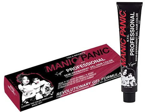 MANIC PANIC Velluto rosso semipermanente vegano - Tinte per capelli professionali 90 ml